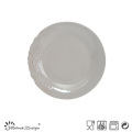 Hot Sale Embossed and Elegant Colorful Salad Plate